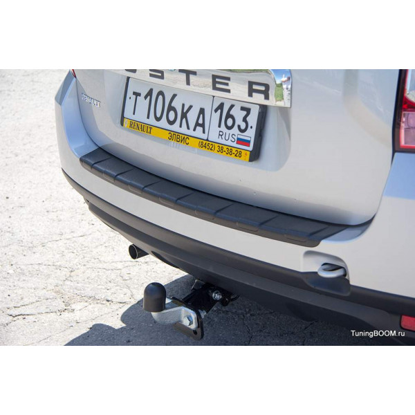 Накладка на задний бампер для Renault Duster (2012-)